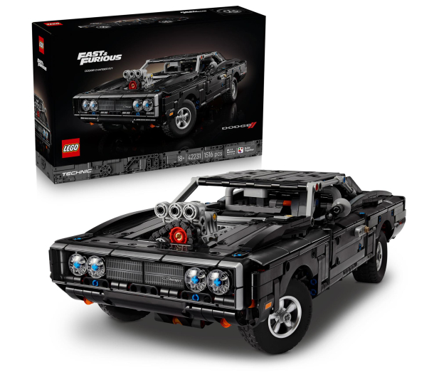 LEGO TECHNIC 42231 Samochód Fast and Furious Dodge Charger R/T - 1529761 - zdjęcie 3
